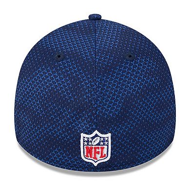 Men's New Era College Navy Seattle Seahawks 2024 Sideline 39THIRTY Flex Hat
