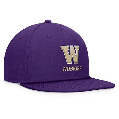 Men's Top of the World Purple Washington Huskies Fundamental Snapback Hat