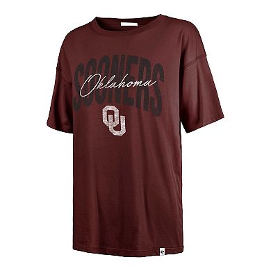 Women's '47 Crimson Oklahoma Sooners Muse Sadie T-Shirt