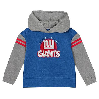 Toddler New York Giants Club House Long Sleeve Hoodie Top and Leggings Two-Piece Set