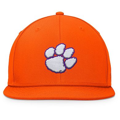 Men's Top of the World Orange Clemson Tigers Fundamental Snapback Hat