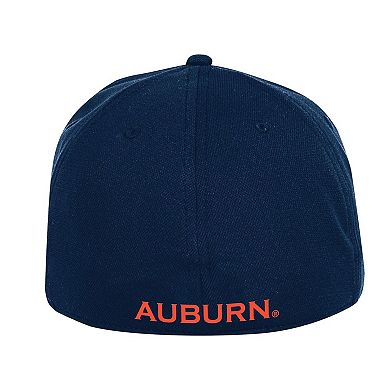 Men's Under Armour Navy Auburn Tigers Sideline Blitzing Accent Flex Hat
