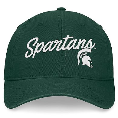 Men's Top of the World Green Michigan State Spartans Heritage CeeCee Adjustable Hat