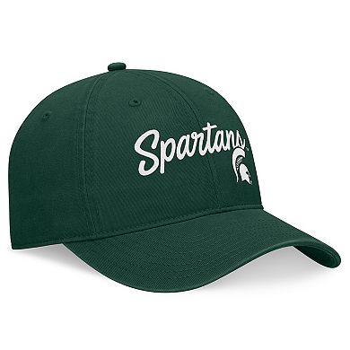 Men's Top of the World Green Michigan State Spartans Heritage CeeCee Adjustable Hat