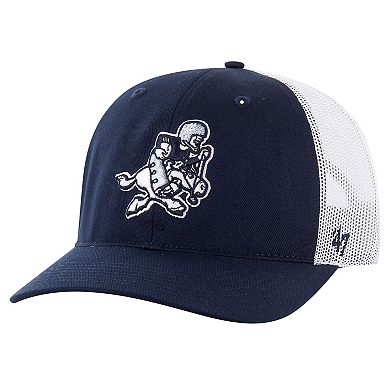 Youth '47 Navy Dallas Cowboys Retro Joe Trucker Adjustable Hat