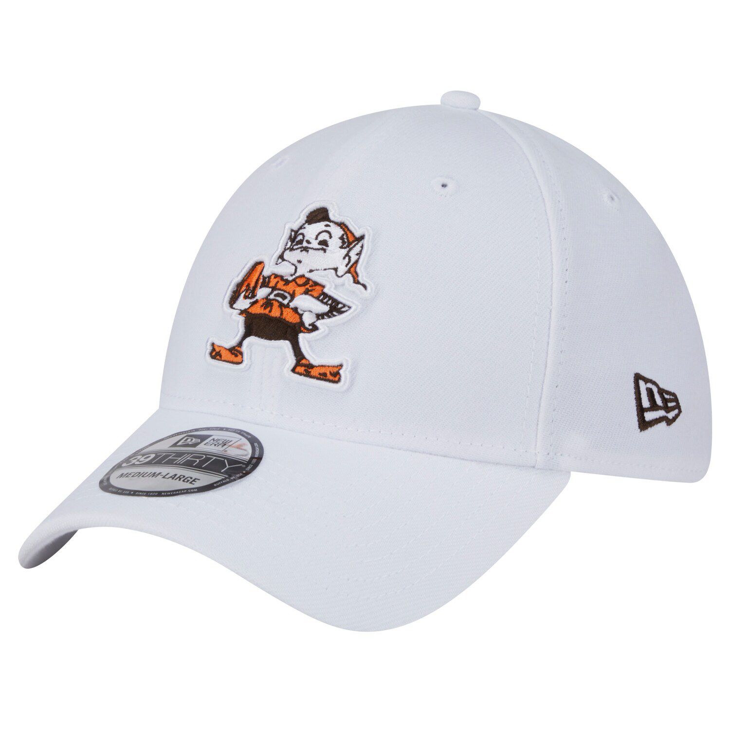 New Era Cleveland Browns Neo 39THIRTY Flex Hat - Stretch Fit Cap With Mesh Back (Medium/Large) - View #4