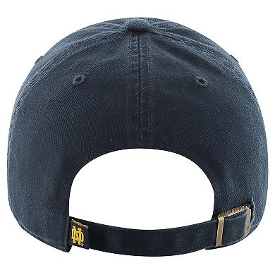 Youth '47 Navy Notre Dame Fighting Irish Clean Up Adjustable Hat