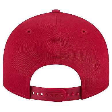 Men's New Era Cardinal Arizona Cardinals Main Low Profile 9FIFTY Snapback Hat