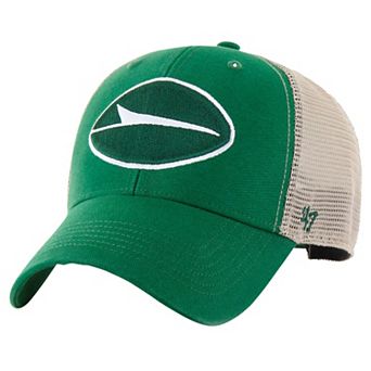 Men's '47 Kelly Green/Natural New York Jets Flagship MVP Trucker Adjustable Hat