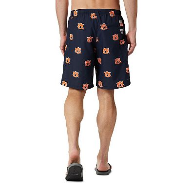 Men's Columbia Navy Auburn Tigers Backcast III Printed Short