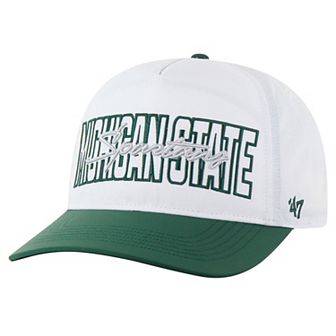 Men's '47 White Michigan State Spartans Lineman Hitch brrr� Adjustable Hat