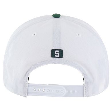 Men's '47 White Michigan State Spartans Lineman Hitch brrr Adjustable Hat