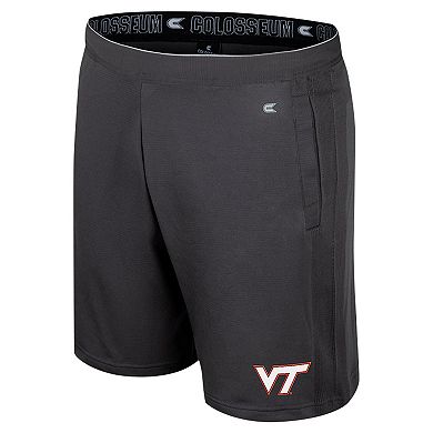 Men's Colosseum Charcoal Virginia Tech Hokies Forget Shorts