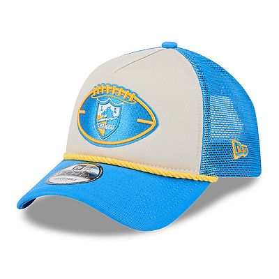 Men's New Era Stone/Powder Blue Los Angeles Chargers 2024 Sideline