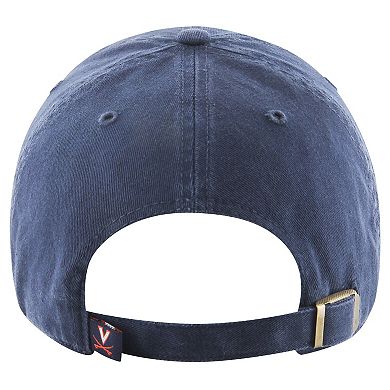Youth '47 Navy Virginia Cavaliers Clean Up Adjustable Hat