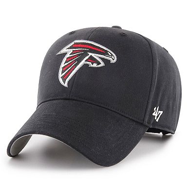 Toddler '47 Black Atlanta Falcons Basic MVP Adjustable Hat