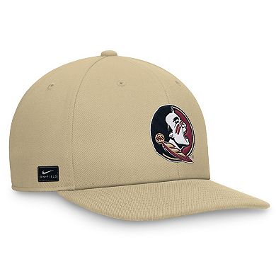 Men's Nike Gold Florida State Seminoles On-Field Pro Bill Snapback Hat