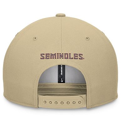 Men's Nike Gold Florida State Seminoles On-Field Pro Bill Snapback Hat