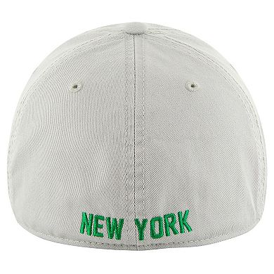 Men's '47 Gray New York Jets Classic Franchise Legacy Fitted Hat