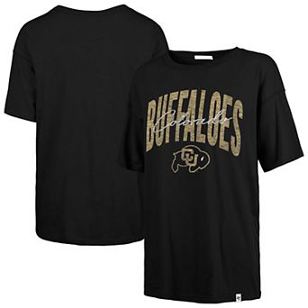 Women's '47 Black Colorado Buffaloes Muse Sadie T-Shirt