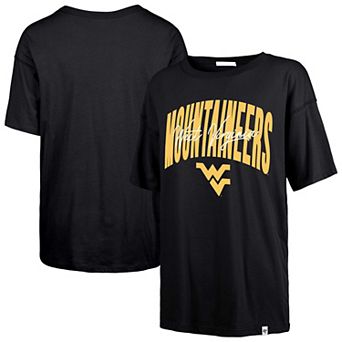 Women's '47 Navy West Virginia Mountaineers Muse Sadie T-Shirt