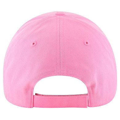 Girls Youth '47 Pink Houston Texans Rose MVP Adjustable Hat