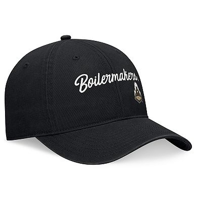Men's Top of the World Black Purdue Boilermakers Heritage CeeCee Adjustable Hat