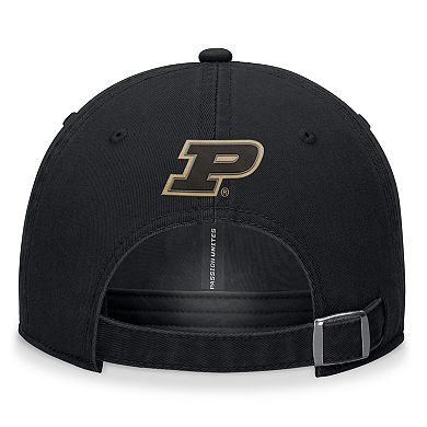 Men's Top of the World Black Purdue Boilermakers Heritage CeeCee Adjustable Hat