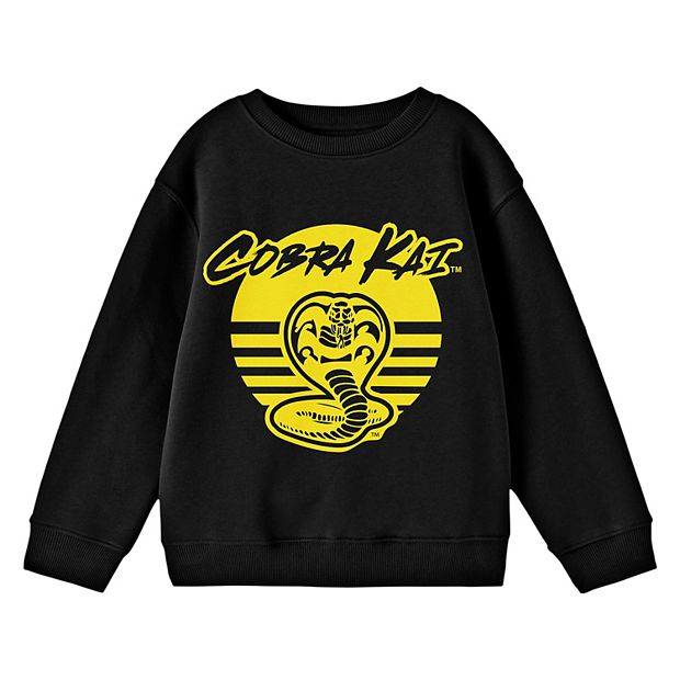 Boys 8 20 Cobra Kai Long Sleeve Graphic Tee