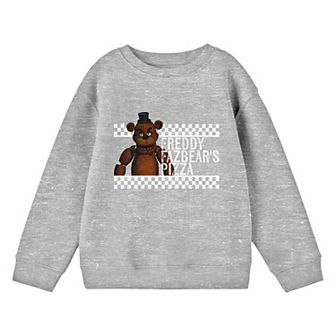 Boys 8-20 Five Nights At Freddy's Fazbear's Pizza Long Sleeve Graphic Tee