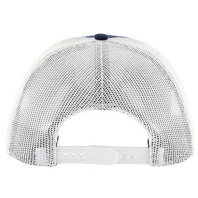 Men's '47 Navy/White Houston Texans Team Unstructured Trucker Adjustable Hat