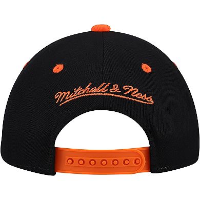 Youth Mitchell & Ness Black Cincinnati Bengals All In 2.0 Adjustable Hat