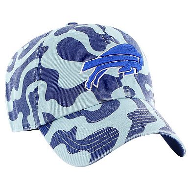 Women's '47 Blue Buffalo Bills Freeform Clean Up Adjustable Hat