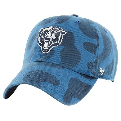 Women's '47 Navy Chicago Bears Freeform Clean Up Adjustable Hat