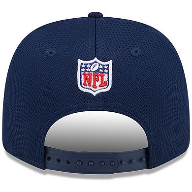 Men's New Era College Navy Seattle Seahawks 2024 Sideline 9SEVENTY Stretch-Snap Hat