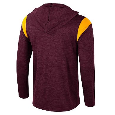 Men's Colosseum Maroon Minnesota Golden Gophers Dozer Half-Zip Windshirt
