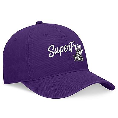Men's Top of the World Purple TCU Horned Frogs Heritage CeeCee Adjustable Hat
