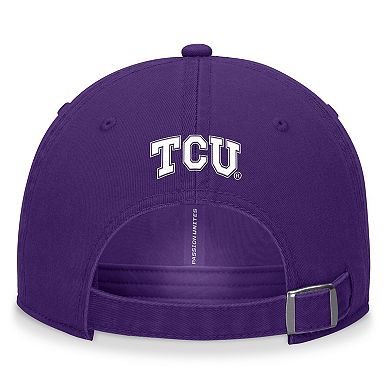 Men's Top of the World Purple TCU Horned Frogs Heritage CeeCee Adjustable Hat