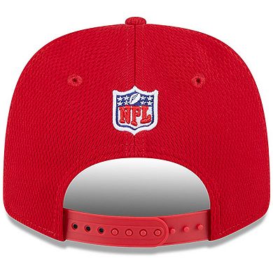 Men's New Era Scarlet San Francisco 49ers 2024 Sideline 9SEVENTY Stretch-Snap Hat