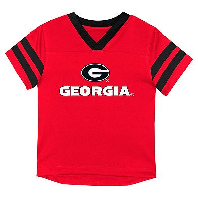Infant Georgia Bulldogs Two-Piece Red Zone Jersey & Pants Set
