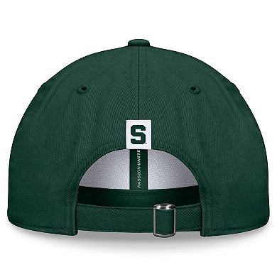 Men's Top of the World White/Green Michigan State Spartans Heritage Weston Adjustable Hat