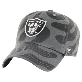 Women's '47 Charcoal Las Vegas Raiders Freeform Clean Up Adjustable Hat