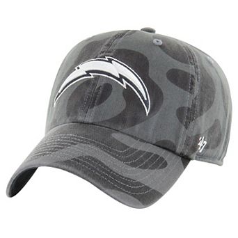 Women's '47 Charcoal Los Angeles Chargers Freeform Clean Up Adjustable Hat