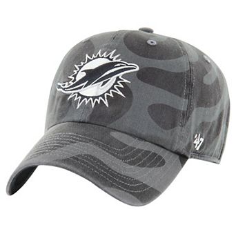 Women's '47 Charcoal Miami Dolphins Freeform Clean Up Adjustable Hat