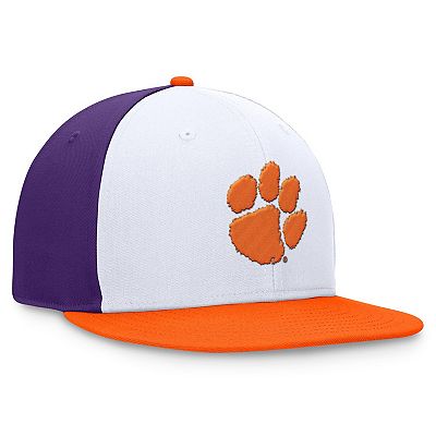 Casquette Zephyr ZHATS Stretch Fitted - Couleur Clemson Tigers Orange, Pour Homme - Élastique Et Confortable