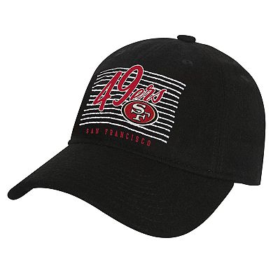 Youth Black San Francisco 49ers Retro Wooly Adjustable Hat