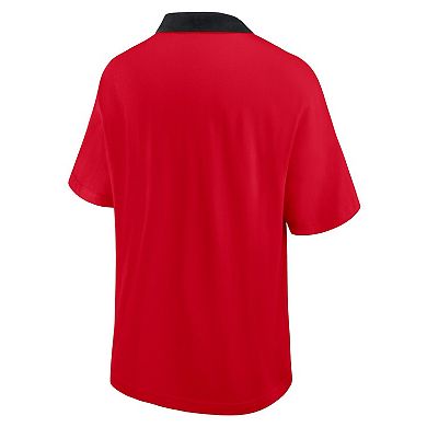 Men's Nike Red Georgia Bulldogs Legacy Jersey Club Polo