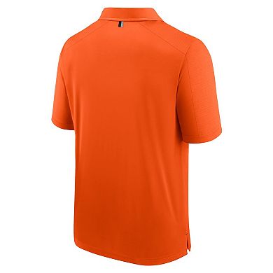 Men's Fanatics Orange Oregon State Beavers Fundamental Defender Polo