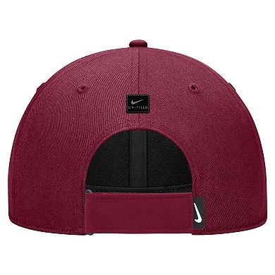 Youth Nike Garnet Florida State Seminoles 2024 Sideline Club Adjustable Hat