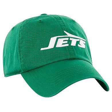 Men's '47 Kelly Green New York Jets Classic Franchise Legacy Fitted Hat